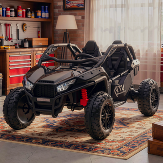 Sunvega 24V Two-Seater Kids UTV with Parent Remote Control 400W High Power
