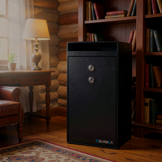 Sunvega Dual Key Lock Steel Depository Safe with Anti-Fishing Baffle and Mounting Hardware