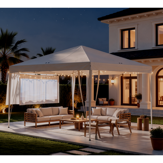Sunvega Pop Up Canopy Tent with Netting for Instant Shade and Outdoor Gatherings