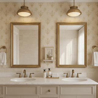 Sunvega Polished Brass Flush Mount Light for Entryways and Bedrooms