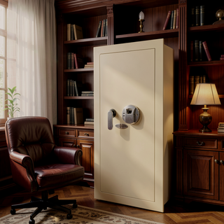 Sunvega Biometric Wall Safe with Fingerprint Lock and Pry Resistant Steel Deadbolts