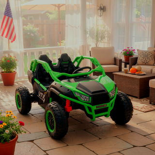 Sunvega 24V Two-Seater Kids UTV with Parent Remote Control 400W High Power