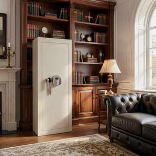 Sunvega Biometric Wall Safe with Fingerprint Lock and Pry Resistant Steel Deadbolts