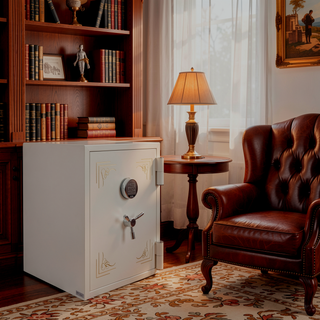 Sunvega 2.75 Cubic FT Fireproof Jewelry Safe with Keypad and Motion Sensor LED Light