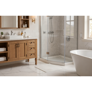 Sunvega 16 Inch Square Rain Shower Head in Brushed Nickel 304 Stainless Steel