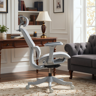 Sunvega Ergonomic High Back Mesh Office Chair with 4D Armrests and 360 Swivel