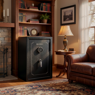 Sunvega Fireproof Safe Vault with Electronic Keypad Lock and Backup Key