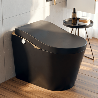 Sunvega Tankless Smart Toilet with Bidet, Auto Flush, Heated Seat, and Foam Shield