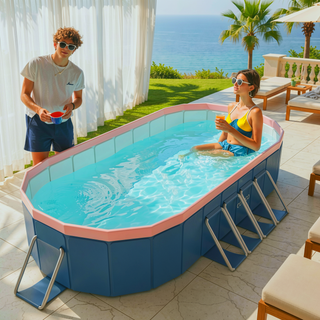 Sunvega Strong Durable PVC Outdoor Swimming Pool for Garden Patio Beach