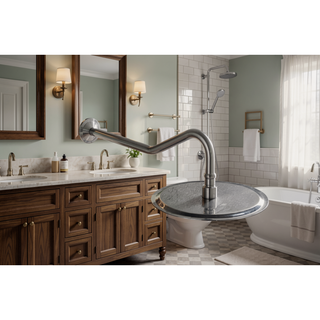 Sunvega Stainless Steel Shower Arm with Unique Appearance Design and Easy Installation