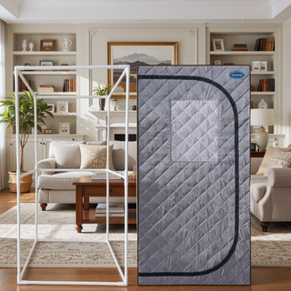 Sunvega Portable Steam Sauna Tent with Remote Control Chair and FCC UL Certification