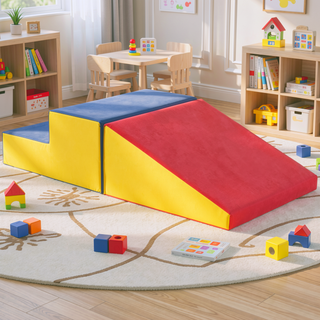 Sunvega Soft Secure Foam Climb and Crawl Activity Play Set for Toddlers