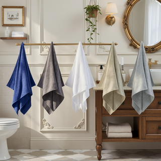 Sunvega Ultra Fresh Anti-Microbial 100% Cotton Quick Dry 12 Piece Towel Set