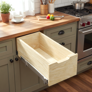 Sunvega Pull Out Cabinet Organizer with Full Extension Rail Slides for Kitchen Pantry