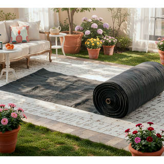 Sunvega Heavy Duty Woven Weed Control Fabric Landscape Ground Cover 140 GSM
