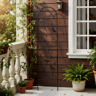 Sunvega 2 Pack 71" x 19.7" Rustproof Metal Garden Trellis for Climbing Plants