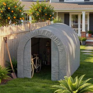 Sunvega Heavy Duty Waterproof Outdoor Storage Tent with Galvanized Frame for Garden Tools