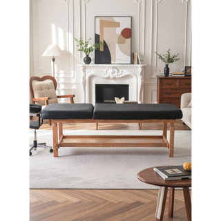 Sunvega Professional PU Leather Massage Table with Adjustable Height and Waterproof Surface