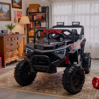 Sunvega 24V 400W Kids Electric UTV with Parent Remote Control and Four-Wheel Suspension