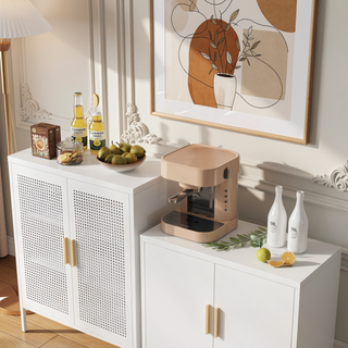 Sunvega High Strength Steel Storage Cabinet with Adjustable Shelves and Doors