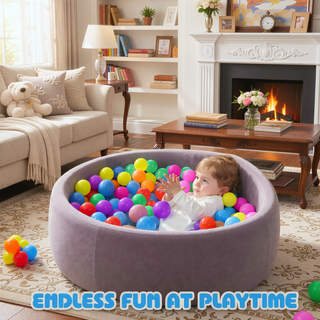 Sunvega 500 Count 2.2 Inch Crushproof Phthalate Free BPA Free Ball Pit Balls for Kids
