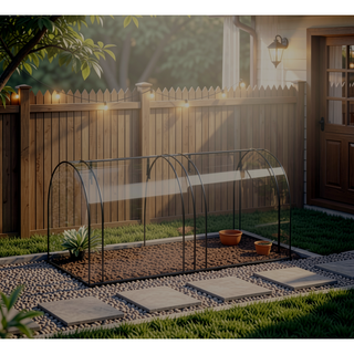 Sunvega Plant Protection Tent with Two Zippered Doors, Storage Bag, and Ground Stakes