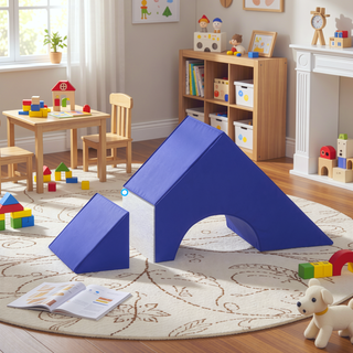 Sunvega 11-Piece Soft Foam Climb and Crawl Activity Playset Blocks for Toddlers