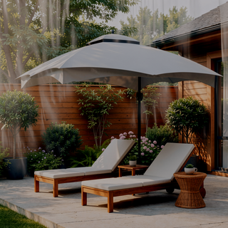 Sunvega Heavy Duty Replacement Gazebo Top with Air Vent and Drain Holes