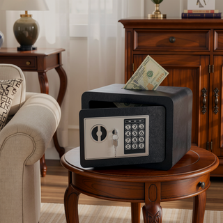 Sunvega Compact Key And Password Safe For Money Documents And Valuables