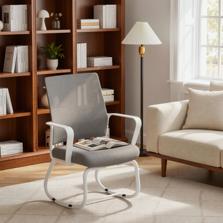 Sunvega Modern Mesh Office Chair with Ergonomic Backrest and Stable Metal Frame