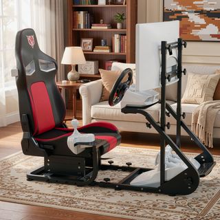 Sunvega Stable Racing Wheel Cockpit with Reinforced Frame for Fanatec and Logitech