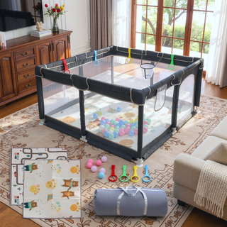 Sunvega Portable Removable Playpen Enclosure for Indoor and Outdoor Child Pet Care