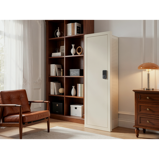 Sunvega Digital Keypad Wall Gun Safe with Removable Shelf for Home Between Studs