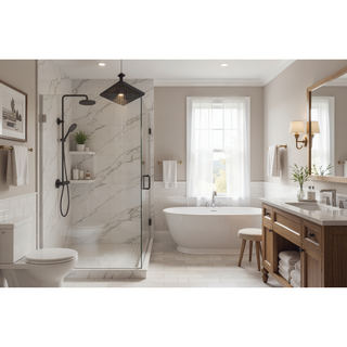 Sunvega 16 Inch Square Rain Shower Head in Brushed Nickel 304 Stainless Steel