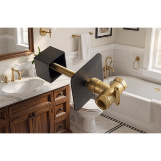 Sunvega 3/4-Inch Cast Metal High Flow Master Shower Volume Control Valve
