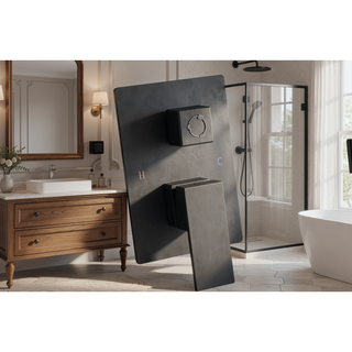 Sunvega Rainfall Wall Mounted Shower System with 6 Body Sprays