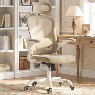 Sunvega Ergonomic Office Chair with Adjustable Headrest and Lumbar Support for Home Office