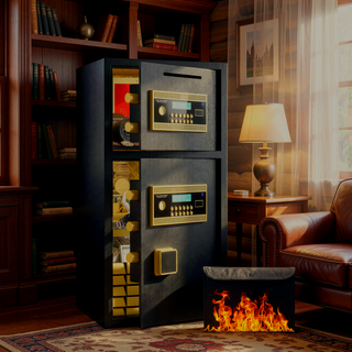 Sunvega Large Digital Security Safe with Dual Alarm and Hidden Code Function