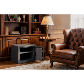 Sunvega Small Fireproof Safe Box with Electronic Keypad for Office Use