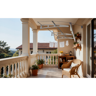 Sunvega 0.137Inch Thick Crystal Solid Polycarbonate Sheet Window Awning Canopy with Valance