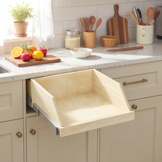 Sunvega Pull Out Cabinet Organizer with Full Extension Rail Slides for Kitchen Pantry