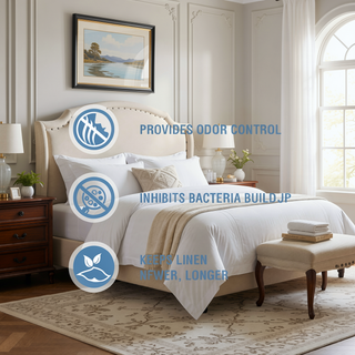 Sunvega Ultra Fresh Anti-Microbial 100% Cotton Quick Dry 12 Piece Towel Set