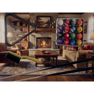 Sunvega 2 in 1 Multi Game Table for Basketball and Billiards with Space-saving Design