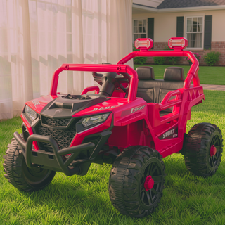 Sunvega 2WD Kids Ride On UTV with 2.4G Remote Control Anti-Collision Bar