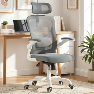 Sunvega Ergonomic Office Chair with Adjustable Headrest and Lumbar Support for Home Office