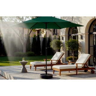 Sunvega 15-Foot Rectangular Outdoor Umbrella with Crank for Patio and Garden