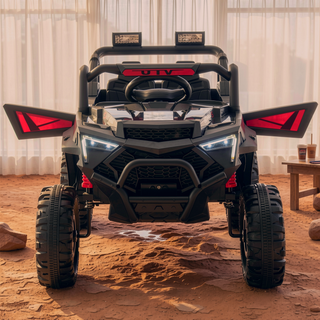 Sunvega 24V 400W Kids Electric UTV with Parent Remote Control and Four-Wheel Suspension