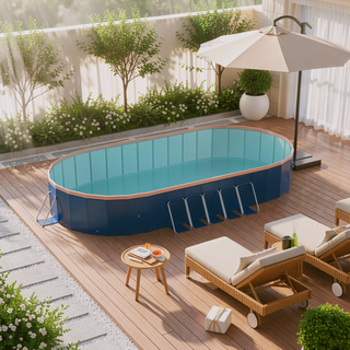 Sunvega Strong and Durable PVC Outdoor Swimming Pool for Garden Yards