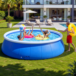 Sunvega Butterfly Inflatable PVC Outdoor Swimming Pool for Front and Rear Gardens