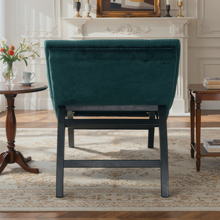 Sunvega Elegant Tufted Velvet Chaise Lounge for One-Person Relaxation